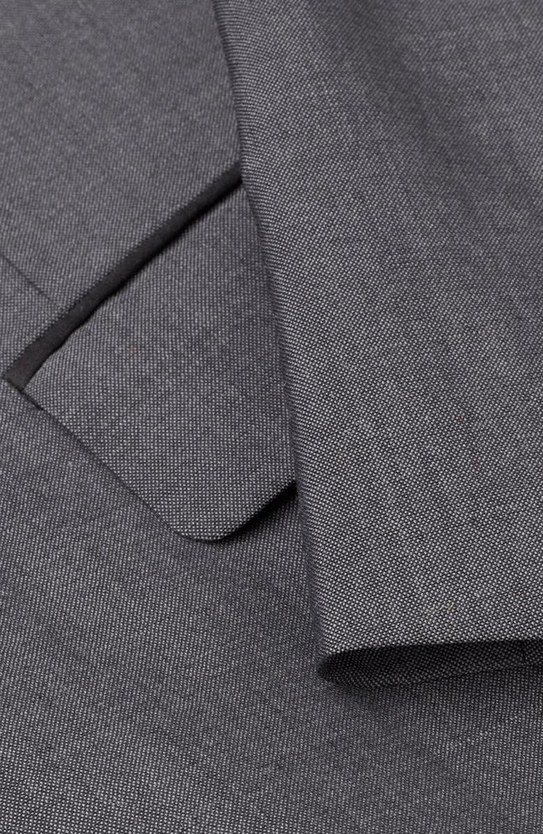 Topman Skinny One Button Blazer, Alternate, color, 