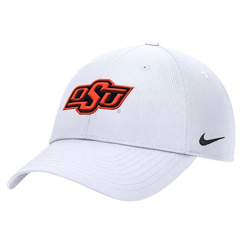 Men's Nike  White Oklahoma State Cowboys 2025 On-Field Club Performance Adjustable Hat
