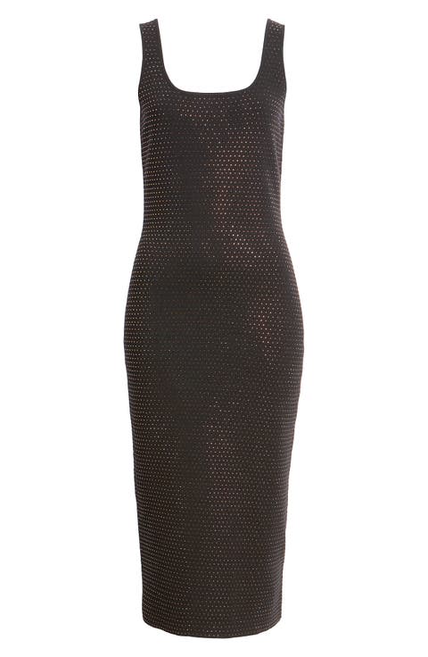 Blakely Embellished Scoop Neck Sweater Dress