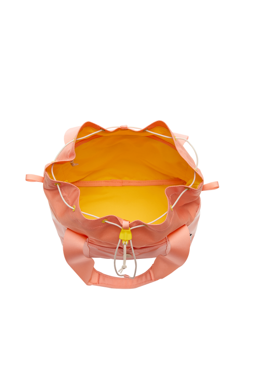 Baboon To The Moon Go-tote Bucket 9l In Sunset Coral
