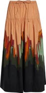 Ulla Johnson Theodora Tiered Cotton Maxi Skirt