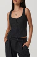 Vuori Trestles Twill Button Tank