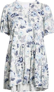 SUGARLIPS Wrenley Floral Print Minidress