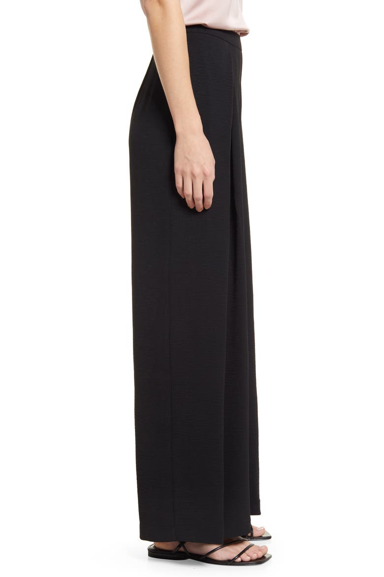 Wide Leg Pants, Alternate, color, RICH BLACK