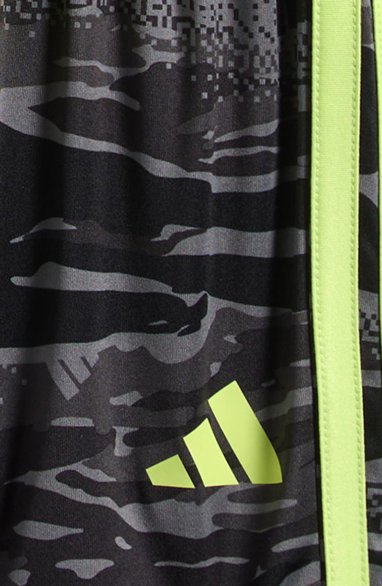 adidas Kids' Camo Print T-Shirt & Shorts Set, Alternate, color, 