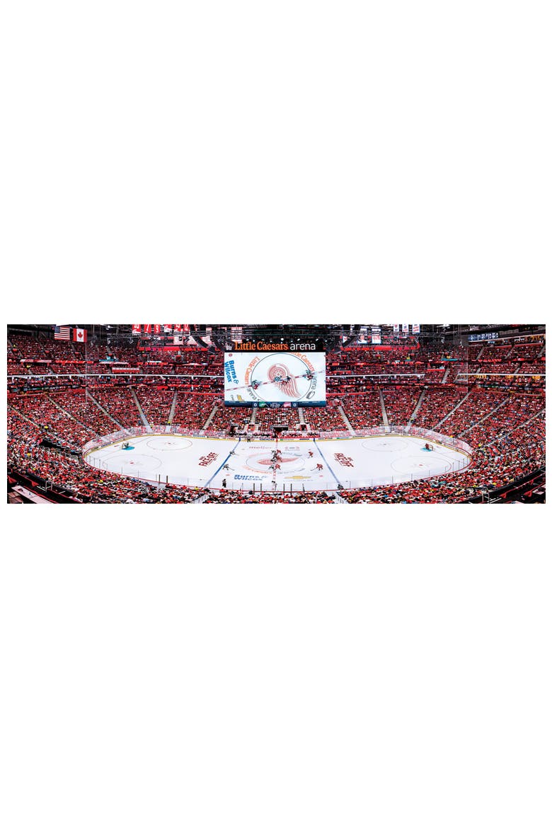 Detroit Red Wings 1000pc Pano Puzzle, Alternate, color, Multicolor