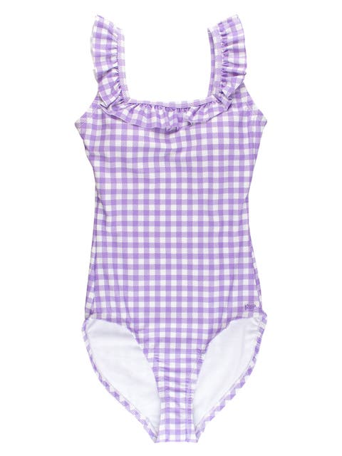 UPF50+ Women's Ruffle One Piece Swimsuit