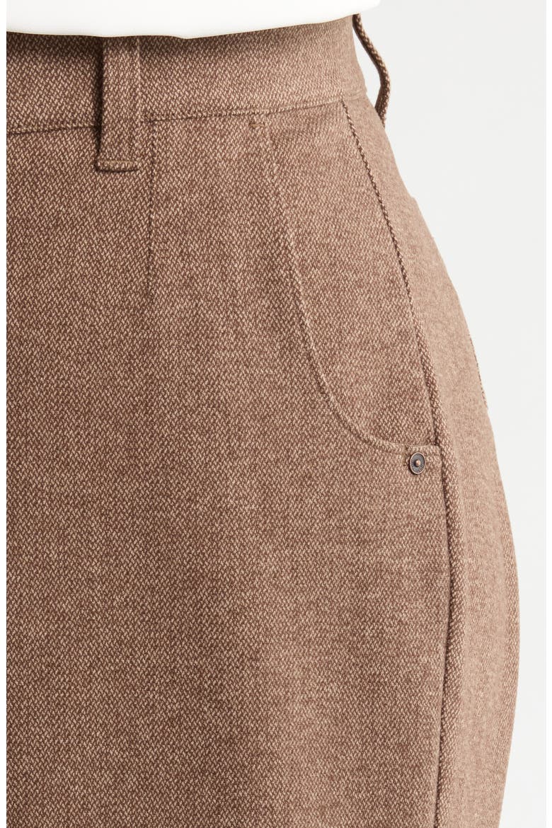 Whitney Skyrise Wide Leg Trousers, Alternate, color, SAND/ CACAO POWDER