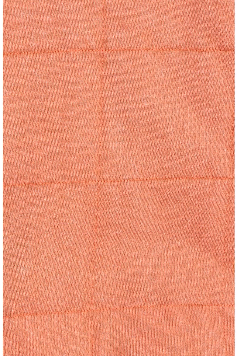 Quilted Trucker Jacket, Alternate, color, TERRACOTTA