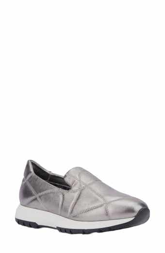 Aquatalia Katya Quilted Weatherproof Slip-On Sneaker