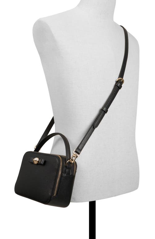 Ted Baker London Teena Faux Leather Top Handle Bag In Black