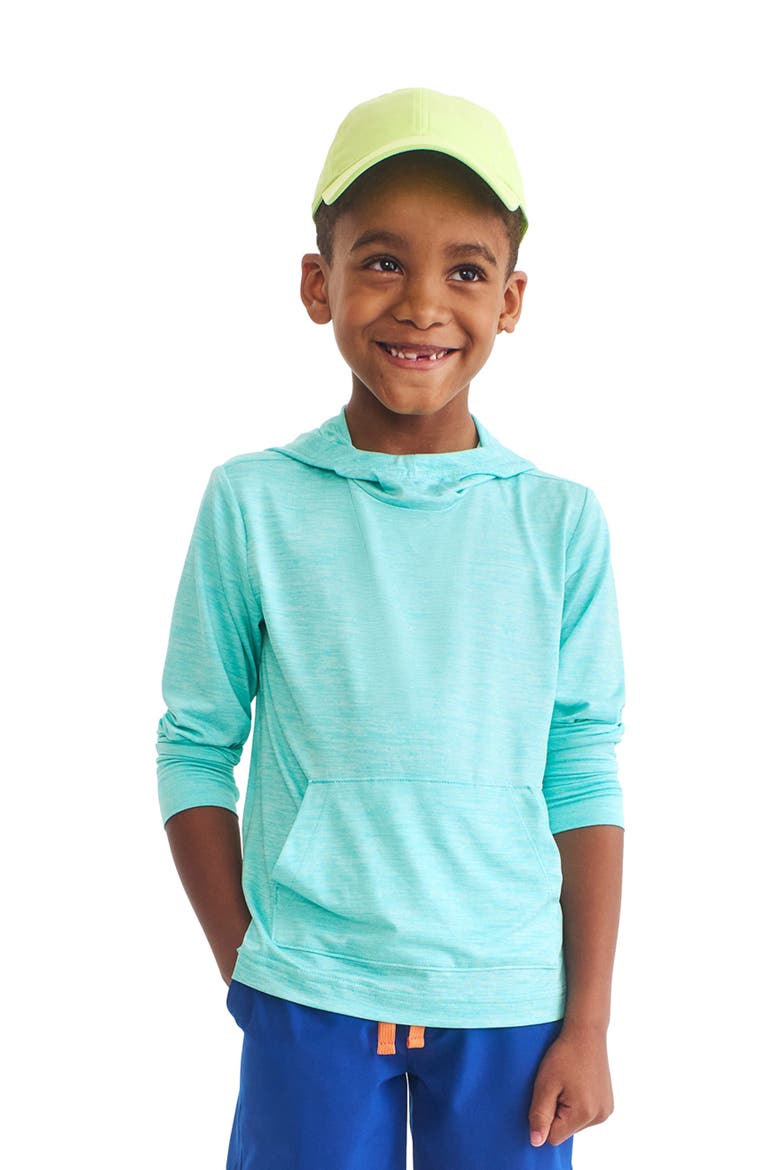 Kids Staycool Pullover Hoodie, Alternate, color, Coast
