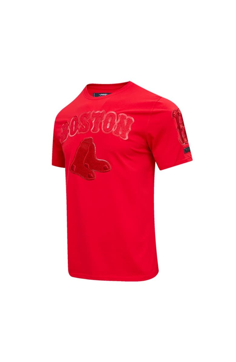 PRO STANDARD Men's Pro Standard Boston Red Sox Classic Triple Red T-Shirt, Alternate, color,