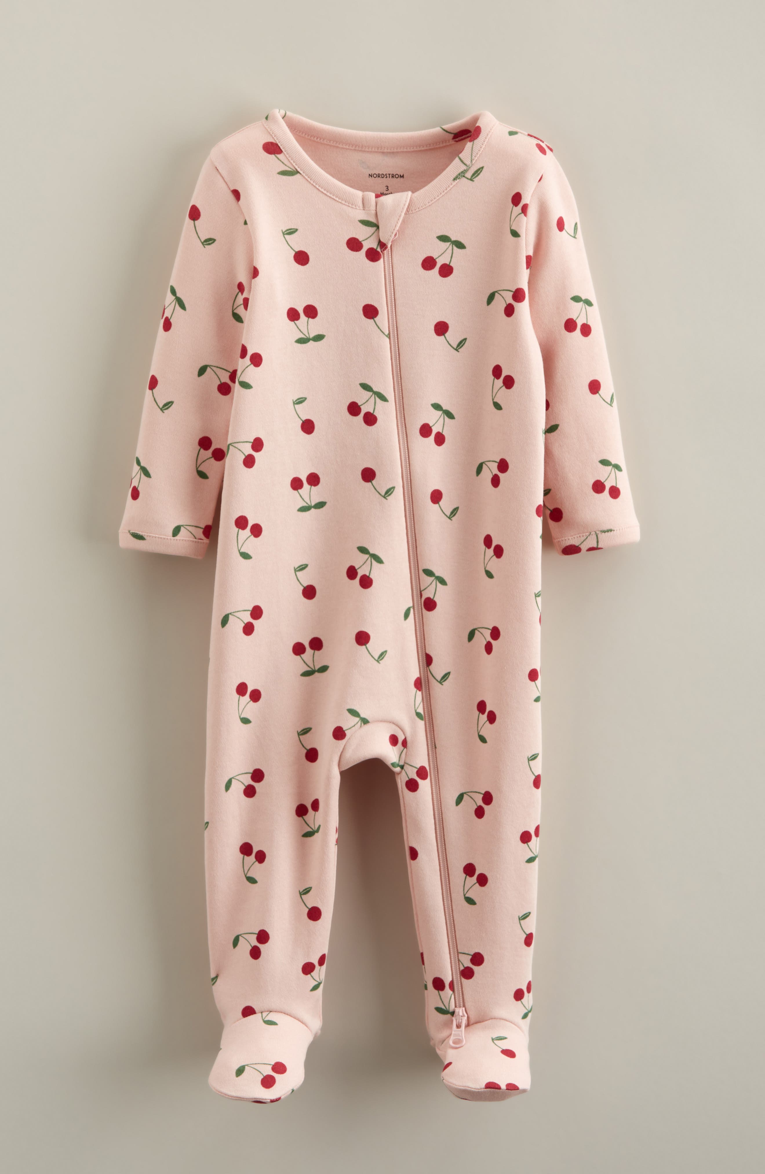 Nordstrom Print Cotton Footie Romper