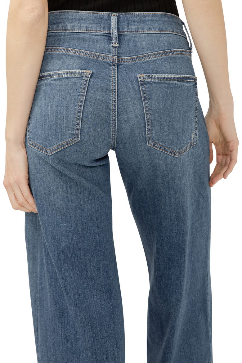 Suki Curvy Mid Rise Wide Leg Jeans, Alternate, color, PALOMA