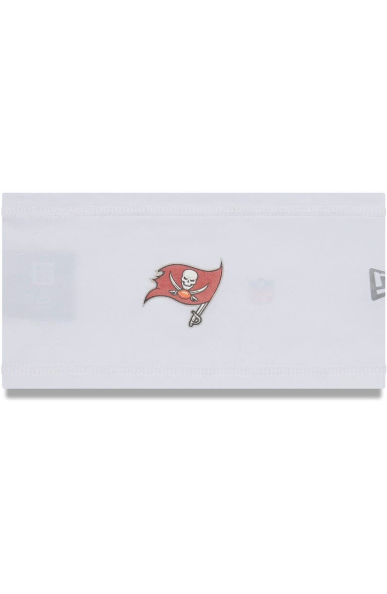 New Era White Tampa Bay Buccaneers Official Training Camp COOLERA Headband, Main, color,