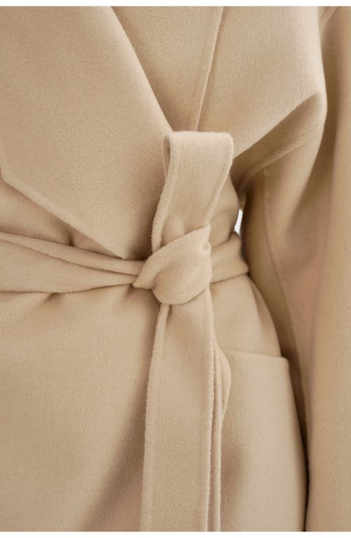 Lamarque Mekia | Double Face Wool Coat In Neutral
