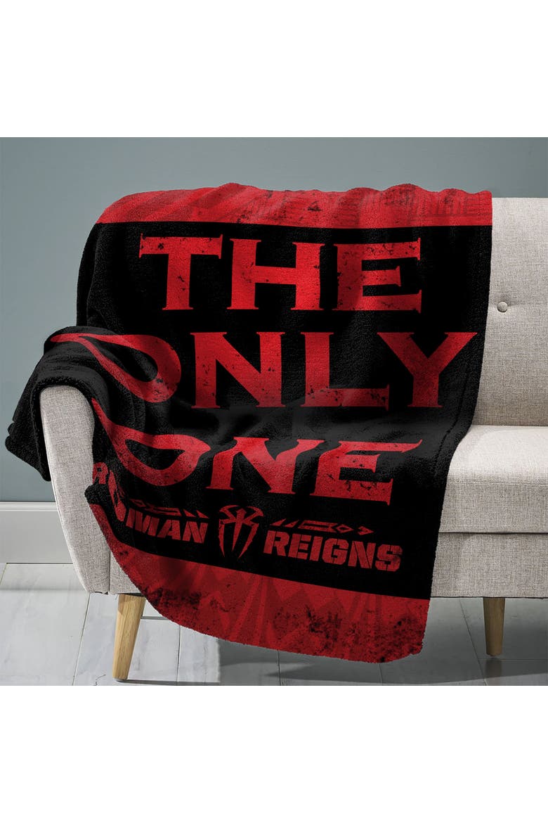 WWE Roman Reigns 60" x 80" Raschel Throw Blanket, Main, color, None
