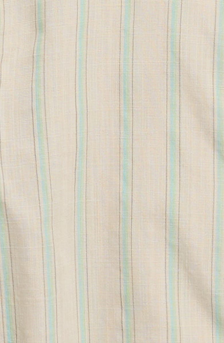 Volcom Kids' Brainmelter Floral Short Sleeve Cotton Blend Button-Up Shirt, Alternate, color, 