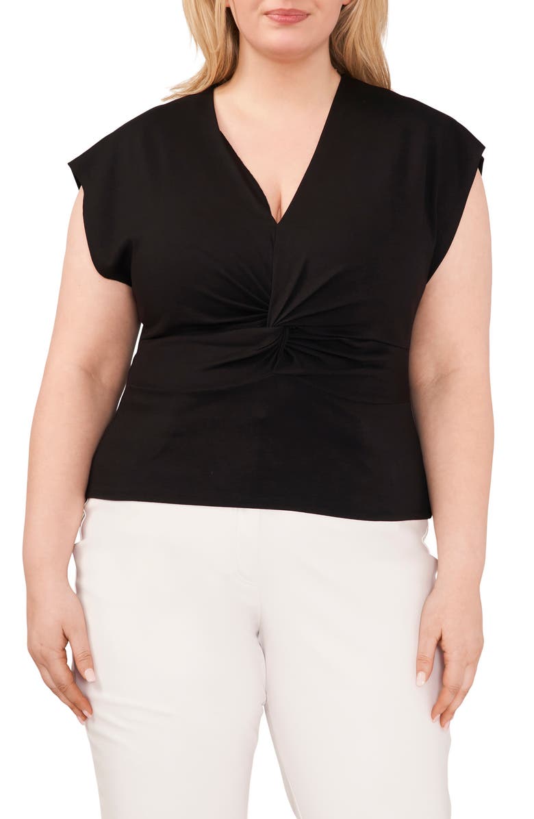 Halogen<sup>®</sup> Twist Front Knit Top, Main, color, 