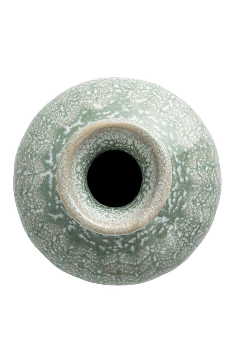Storied Home Embossed Stoneware Vases with Reactive Glaze, Grey, Set of 3, Alternate, color, 