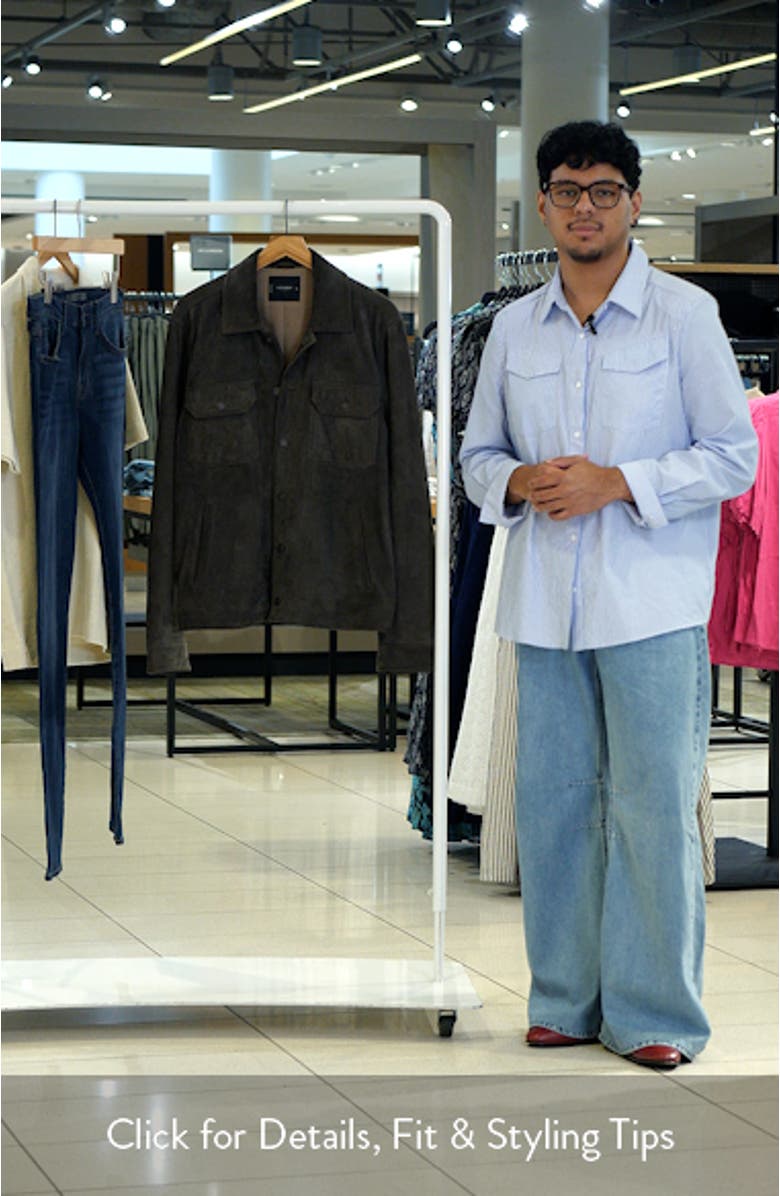 Suede Shirt Jacket, sales video thumbnail