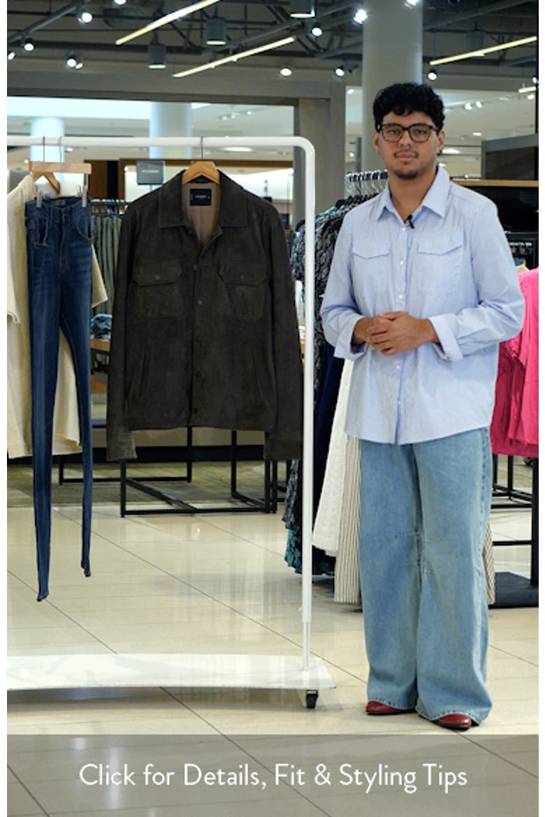 Suede Shirt Jacket video