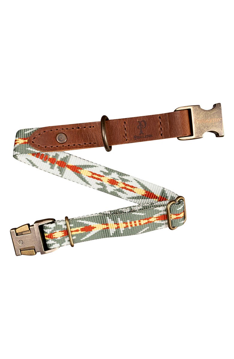 Pendleton Heritage Dog Collar, Alternate, color, Bridge Creek