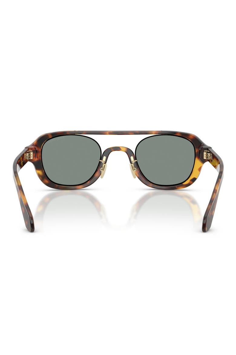 48mm Irregular Sunglasses, Alternate, color, BROWN TORTOISE / GREY