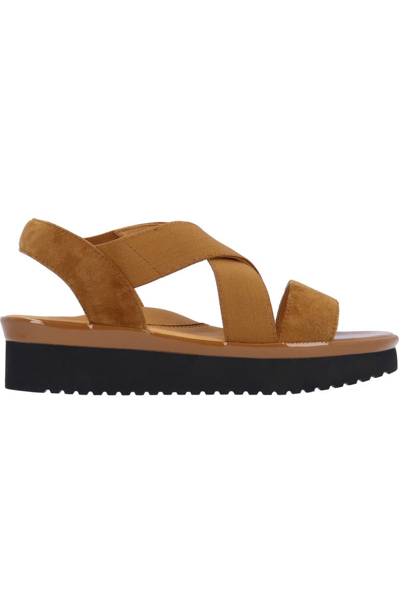 L'Amour des Pieds Aizling Ankle Strap Sandal, Alternate, color, Coffee