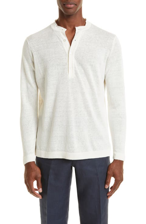 Linen Henley