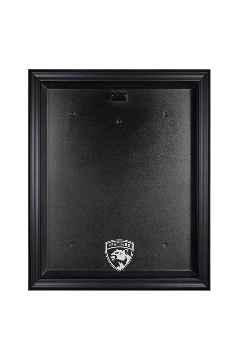 Florida Panthers Black Framed Logo Jersey Display Case, Main, color, Black