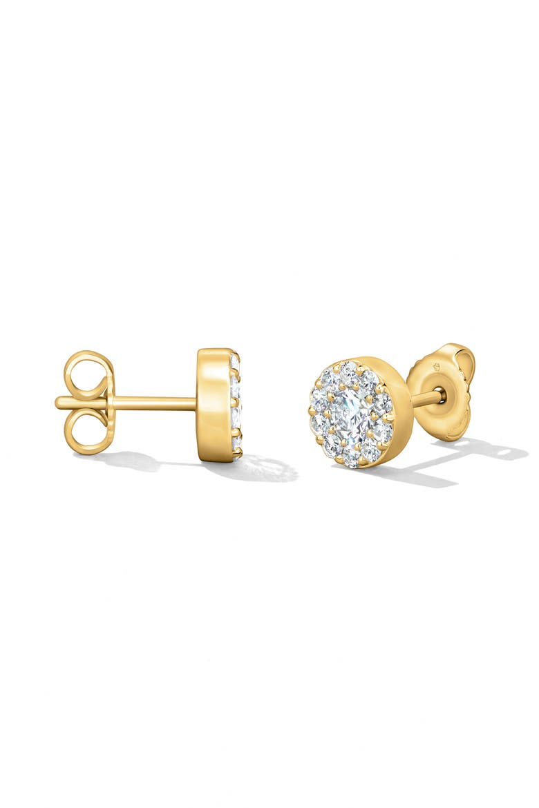 Fulfillment Diamond Stud Earrings, Alternate, color, YELLOW GOLD