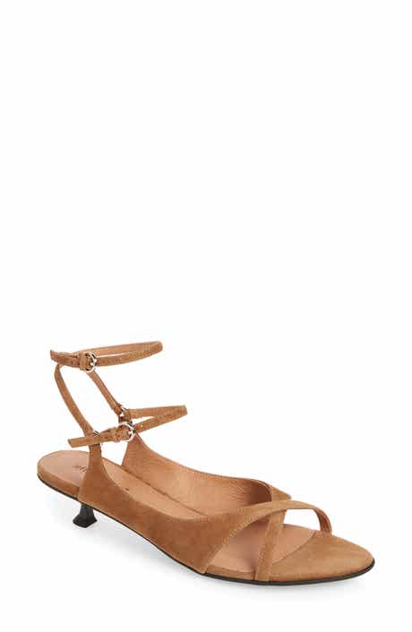 Jeffrey Campbell Mistie Strappy Kitten Heel Sandal