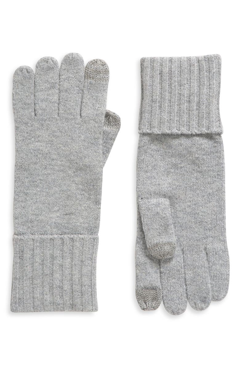 Faherty Jackson Organic Cotton Blend Gloves, Main, color,