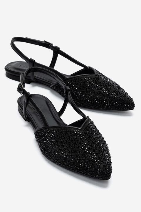 Rexton Embellished Slingback Pump