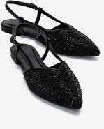 Prologue Shoes Rexton Embellished Slingback Pump