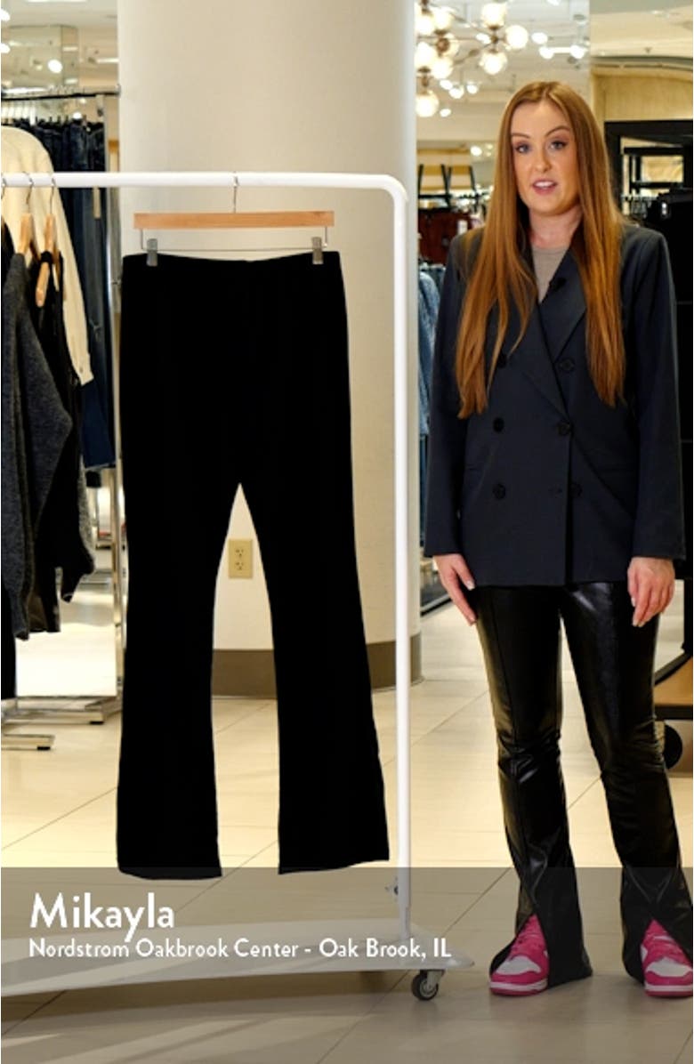 Pull-On Flared Leg Corduroy Pants, sales video thumbnail