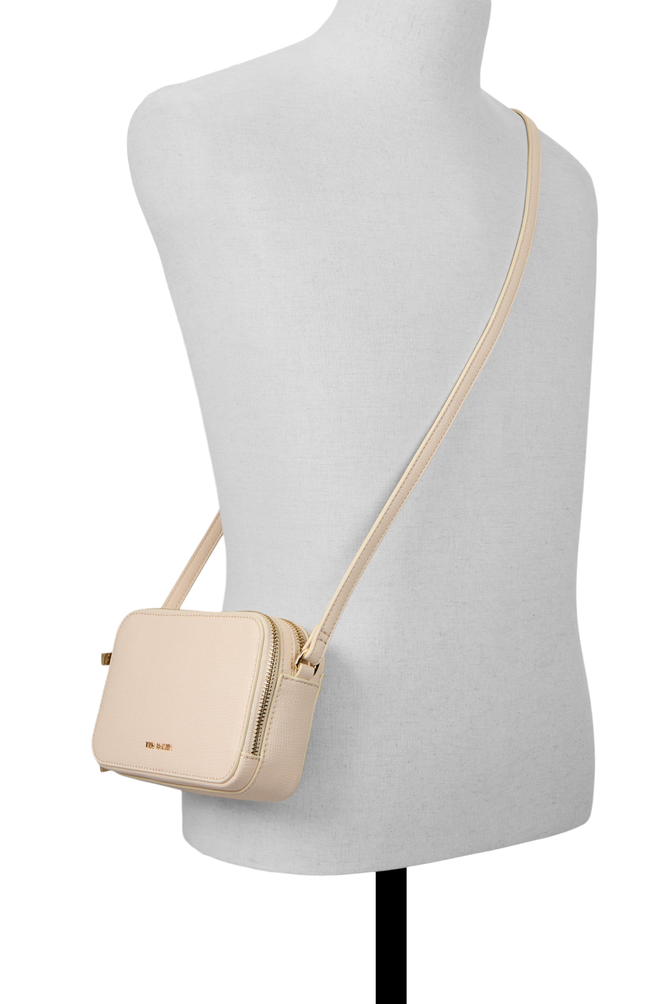 Ted Baker Stina Crossbody Bag, Alternate, color, Ice