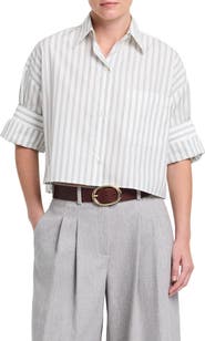 TWP Next Ex Crop Shirt