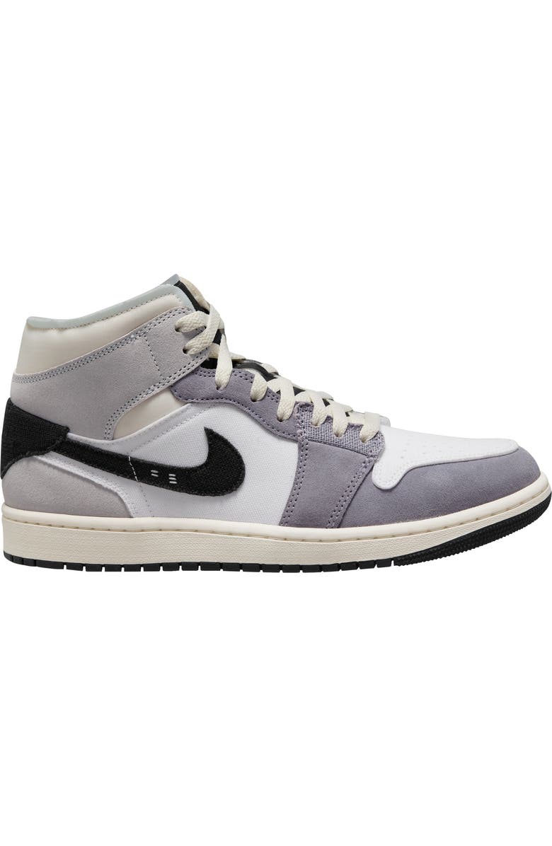 Jordan Air Jordan 1 Mid Basketball Sneaker, Main, color, Cement Grey/ Black/ White