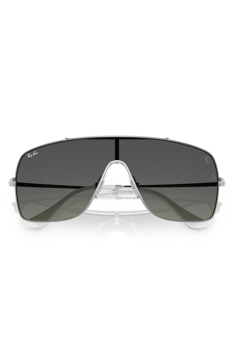 Ray-Ban Wings 59mm Gradient Square Sunglasses, Alternate, color, Silver