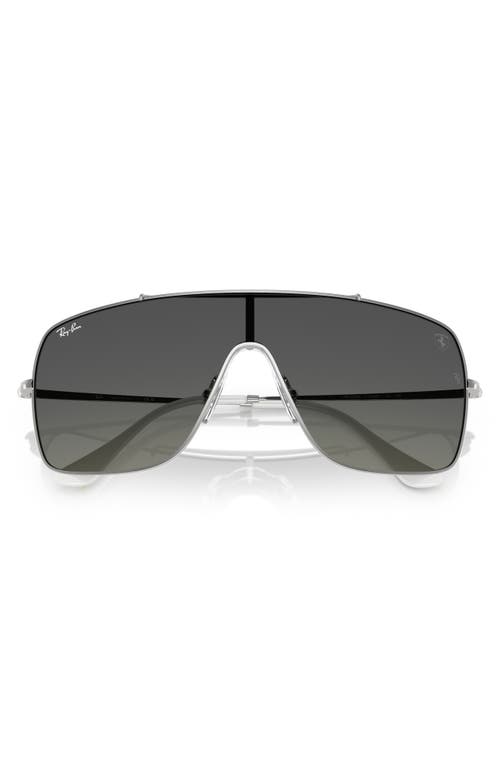 Ray Ban Ray-ban Wings 59mm Gradient Square Sunglasses In Silver