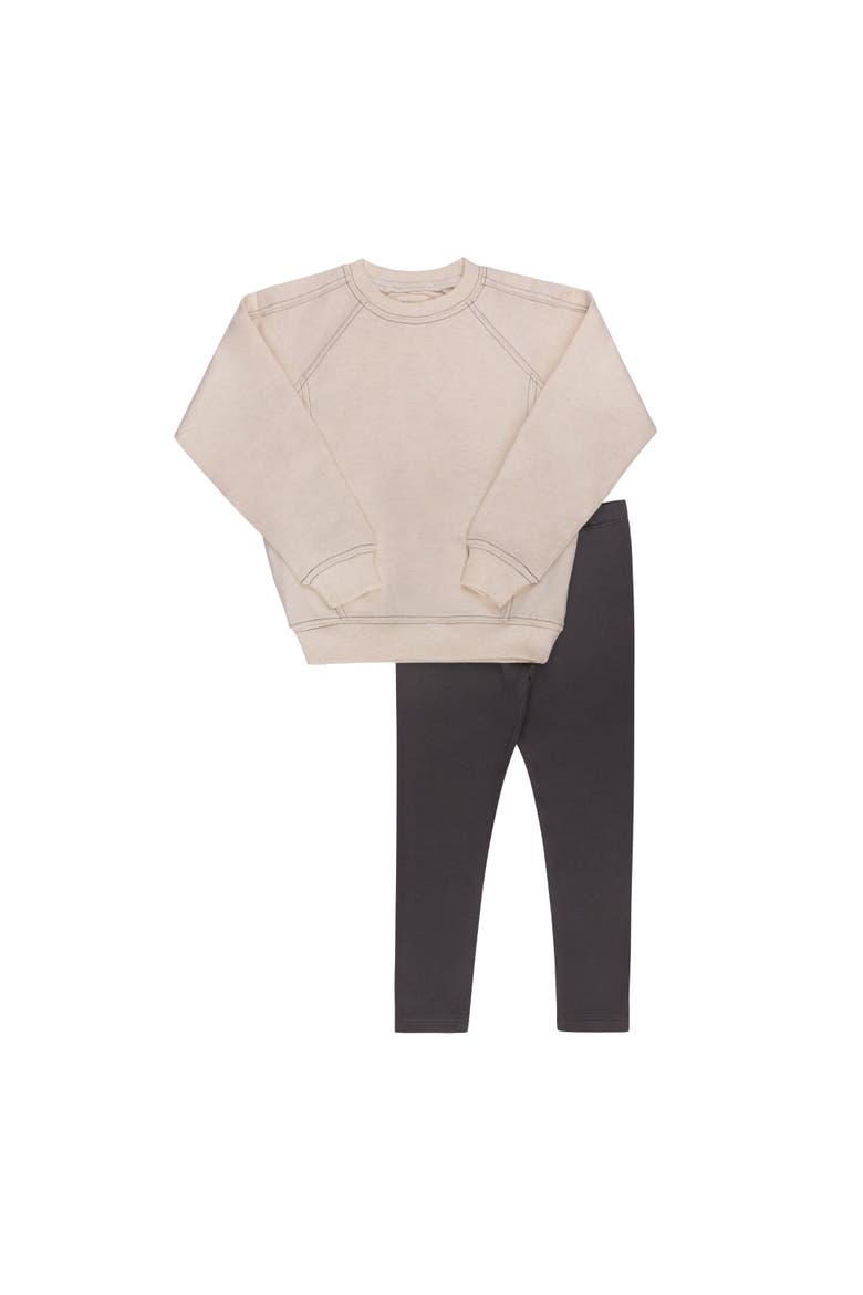 Bird Seam Collection - 2 Piece Set for Baby, Main, color, Cream Charcoal