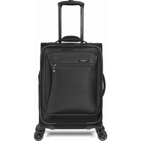 Solutions 20 Expandable Spinner Carry-On with Padded Electronics Pockets