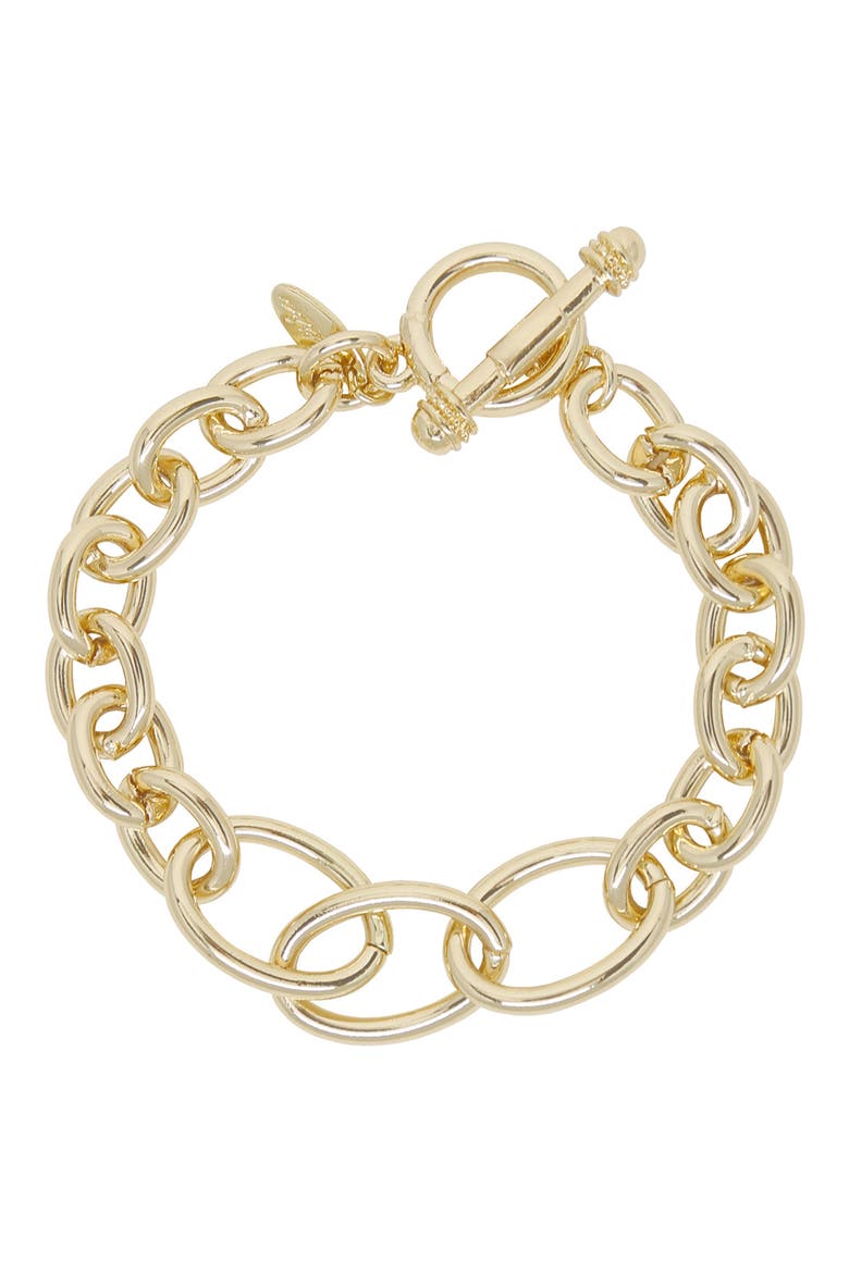 Toggle Bracelet, Main, color, GOLD