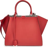 Fendi '3Jours' Leather Shopper