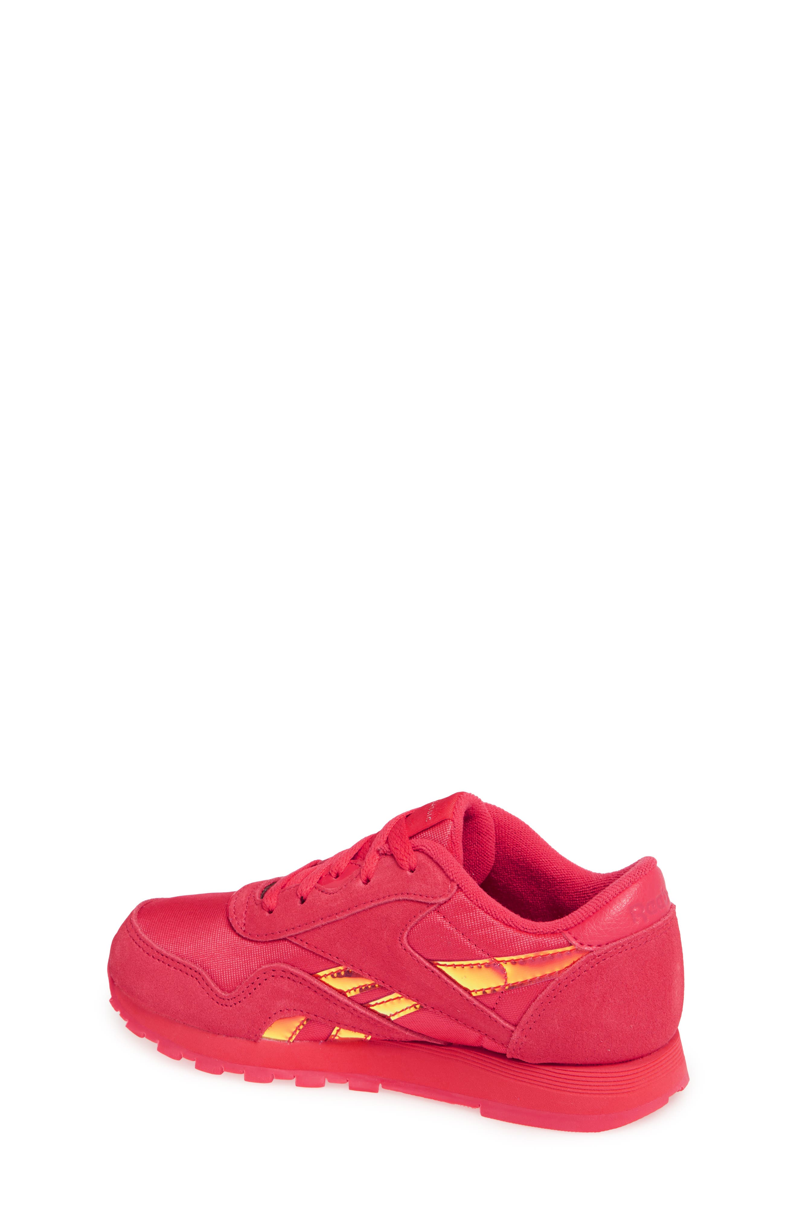 Reebok Classic Nylon Sneaker, Alternate, color, 