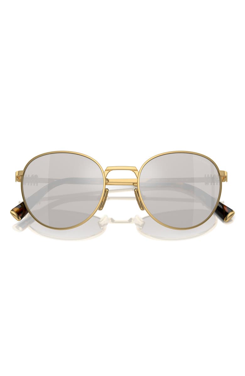 Miu Miu 50mm Round Sunglasses, Main, color,
