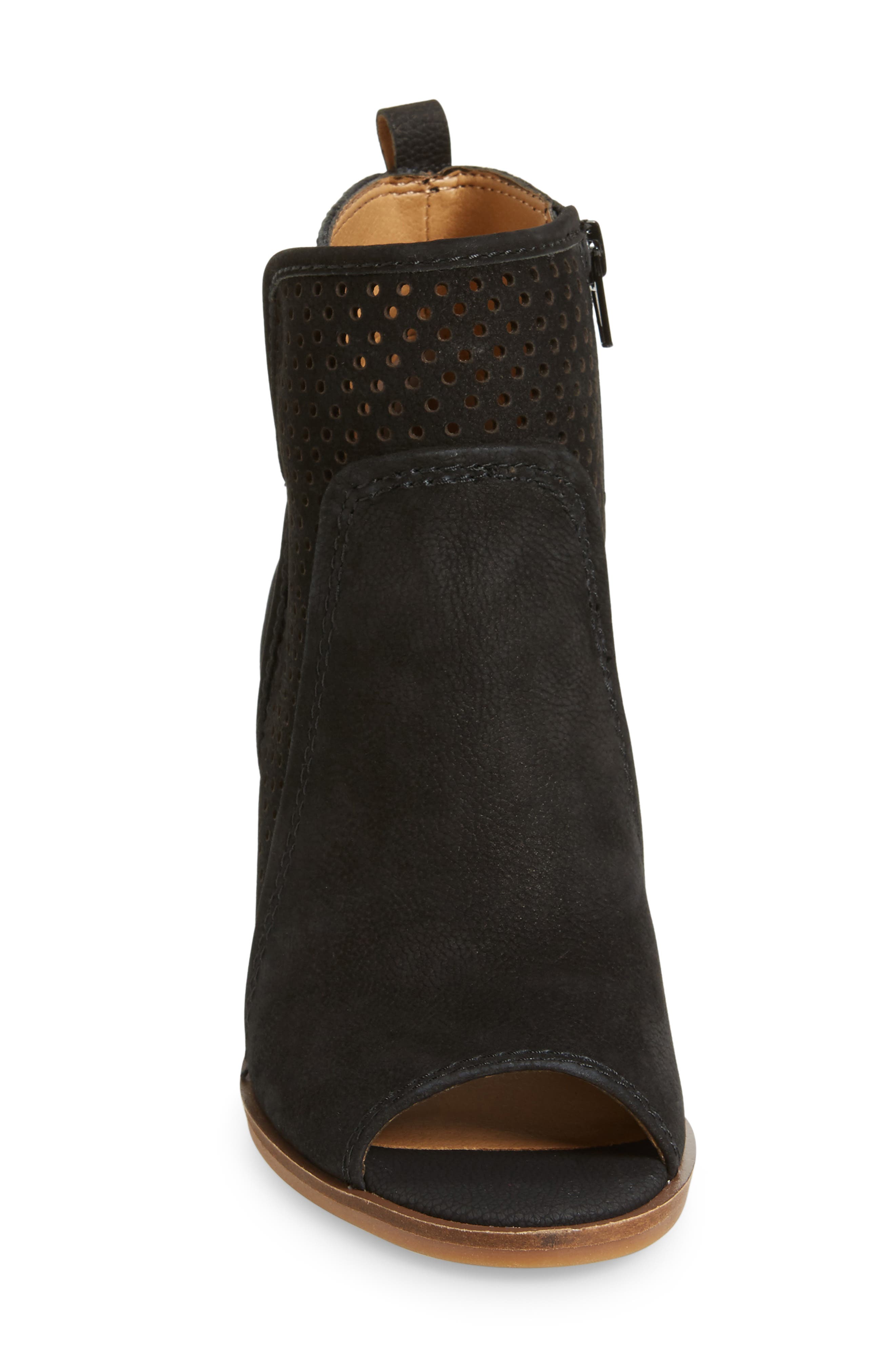 Lucky Brand Lakmeh Peep Toe Bootie, Alternate, color, 